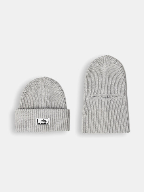 2-in-1 Winter Knitted Balaclava Hat