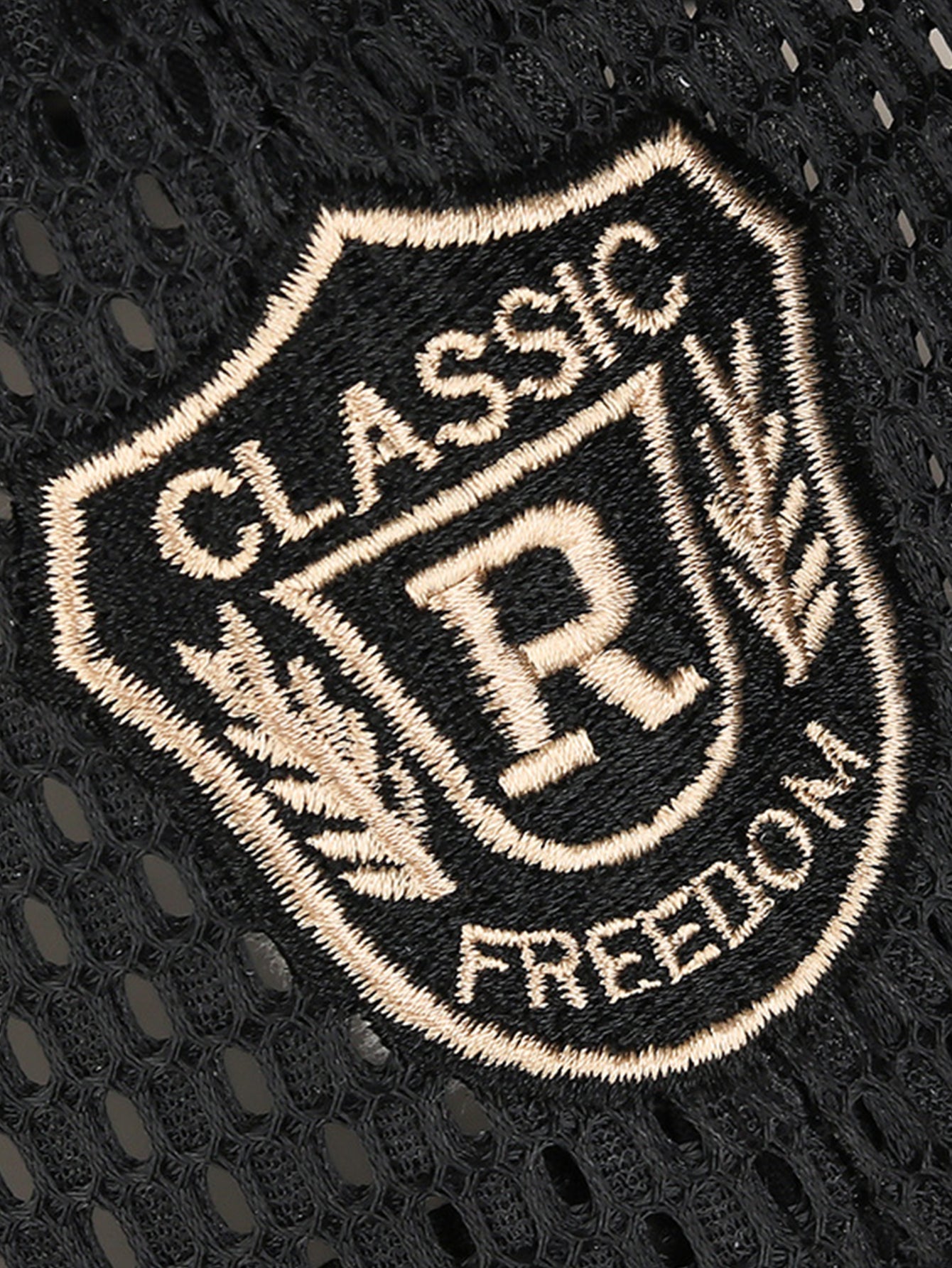 Adjustable Breathable Embroidered Men's Mesh Baseball Hat